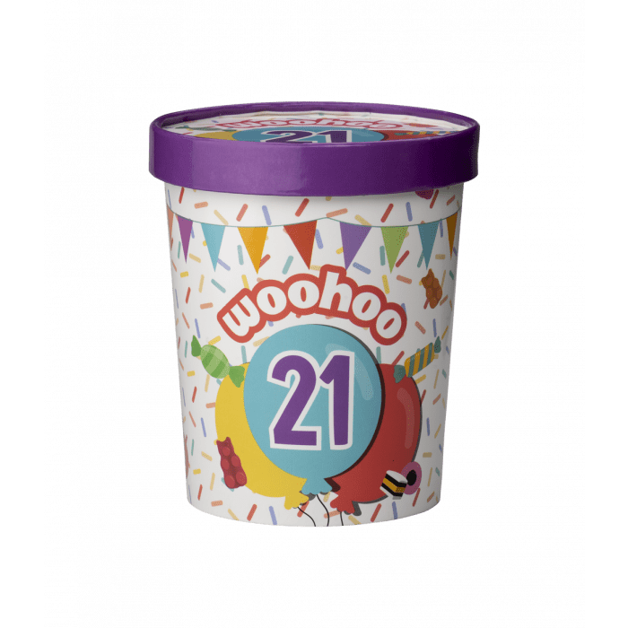 Candy Bucket 21 Jaar