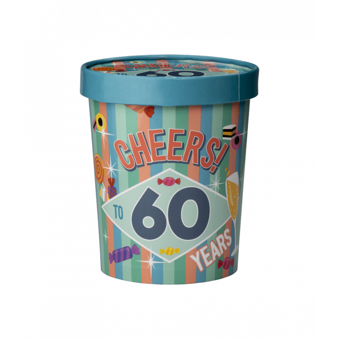 Candy Bucket 60 jaar