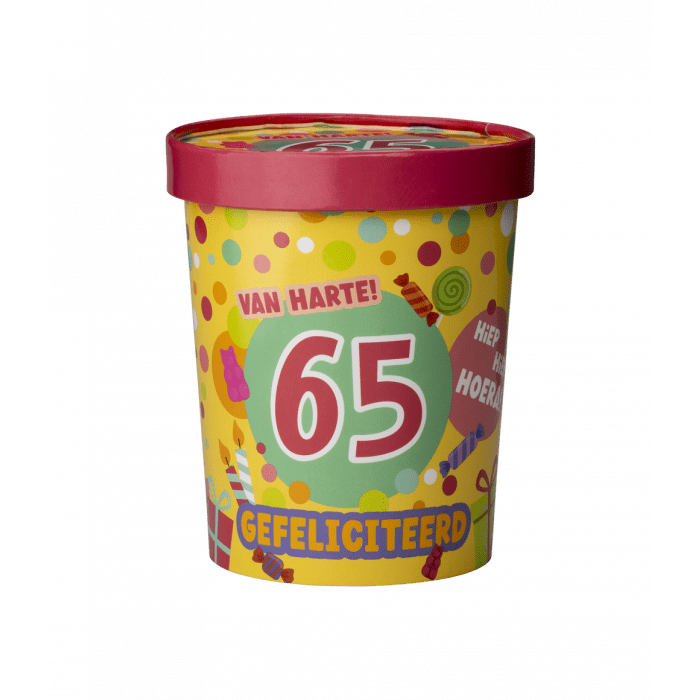 Candy Bucket 65 Jaar