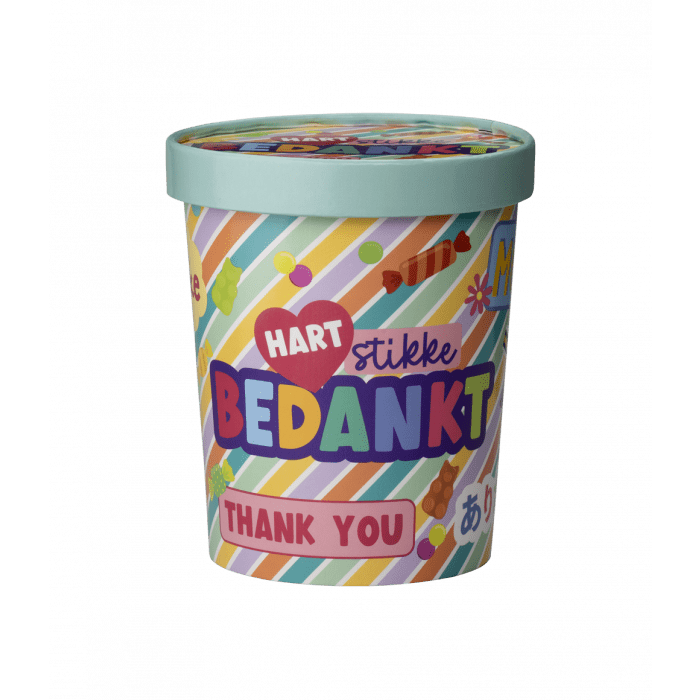 Candy Bucket Bedankt